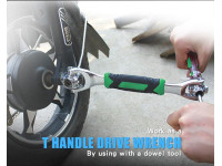 PROSKIT Chave Multifunções 48em1 Hexagonal/Quadrada PROSKIT Chave Multifunções 48em1 Hexagonal/Quadrada